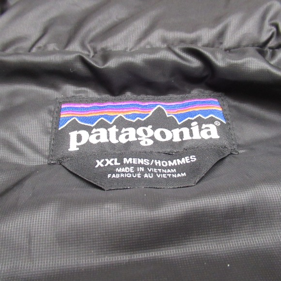 Patagonia Vest Mens XXL Black Prima Loft Nano Puff Quilted Light Insulated LOGO - Picture 5 of 12